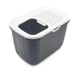 SAVIC Maison de toilette gris Hop In - 58,5 x 39 x 39,5 cm