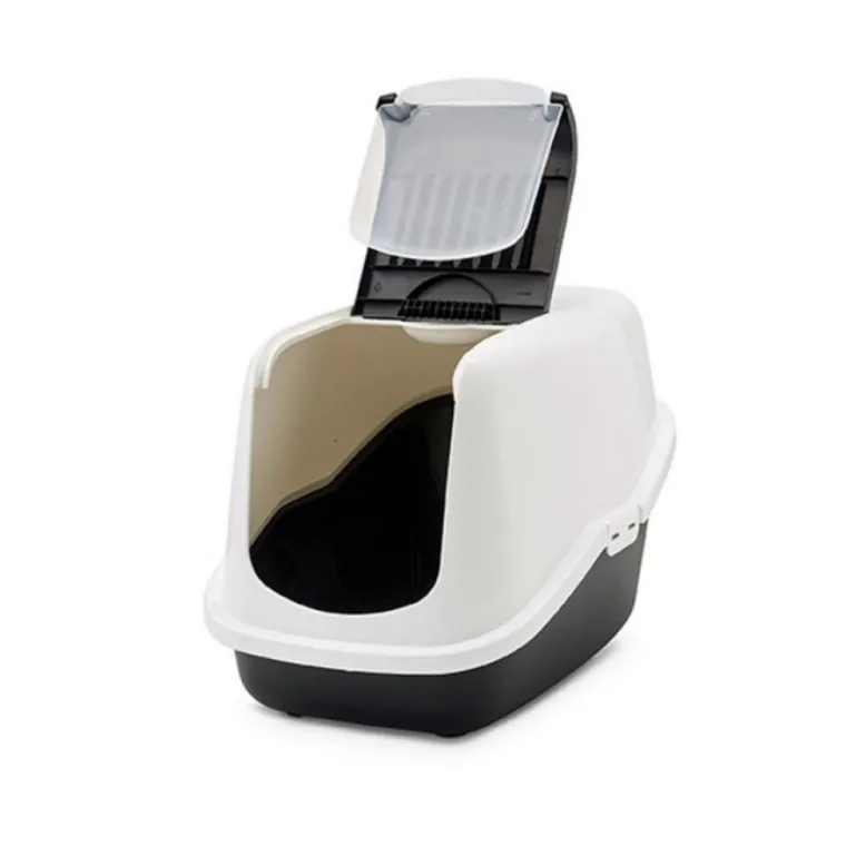SAVIC Maison de toilette Nestor blanc noir