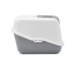 SAVIC Maison de Toilette Nestor Blanc/Gris 56x39x38,5 cm
