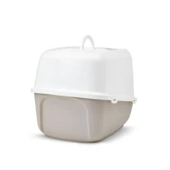 SAVIC Maison de toilette pour chat Nestor Jumbo beige