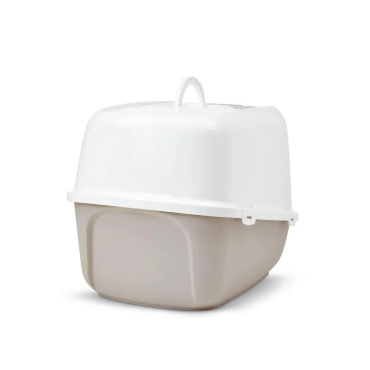 SAVIC Maison de toilette pour chat Nestor Jumbo beige