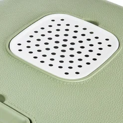 SAVIC Maison de toilette pour chat Mira coloris vert en plastique recyclé - 55,5 x 44 x 49,5 cm