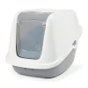 SAVIC Maison de toilette pour chat Nestor Giant coloris blanc en plastique