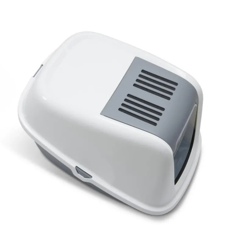 SAVIC Maison de toilette pour chat Nestor Giant coloris blanc en plastique