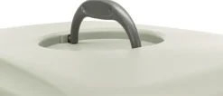 TRIXIE Maison de toilette pour chat coloris gris et vert avec couvercle recyclé Vico - 40 x 40 x 56 cm