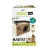 HAMIFORM Maison en bambou pour lapin Modul’home