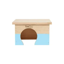ZOLUX Maison en bois Home rectangle S bleu clair 18x14x11 cm