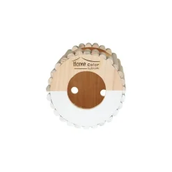 ZOLUX Maison en bois Home rond taille M blanc Ø 19 cm