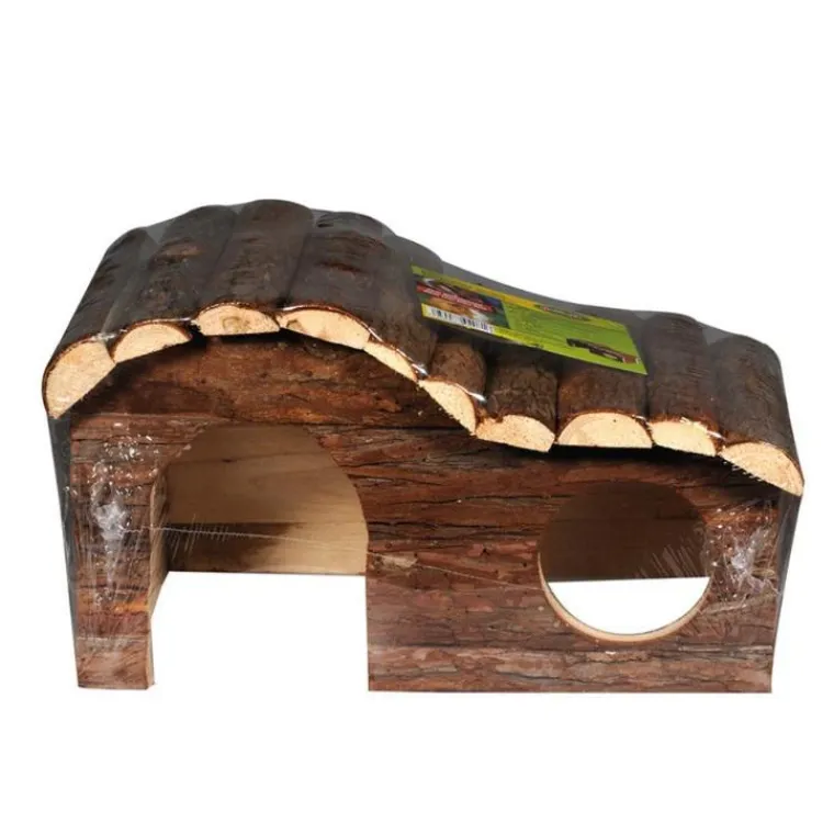 BUBIMEX Maison en bois pour lapin - 31 cm