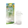 TYROL Mangeoire extérieure blanche pour petit bec Ø6xH15 cm