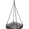 HAMIFORM Mangeoire pour oiseaux du ciel en métal coloris noir Hami form Talgan - 18 x 18 x 3,5 cm