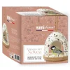HAMIFORM Mangeoire pour oiseaux du ciel à suspendre en céramique coloris beige Novéa - 18 x 4,5 x 18 cm