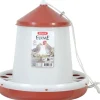 ZOLUX Mangeoire silo pour basse-cour en plastique coloris rouge Ma petite ferme - 4 kg