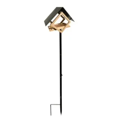 HAMIFORM Mangeoire sur pied klotz en bois et métal 142 cm
