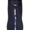 WOUAPY Manteau imperméable pour chien coloris noir LED - Taille 48