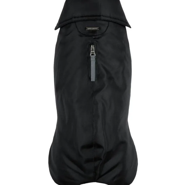 WOUAPY Manteau imperméable pour chien noir polyester – Taille 70