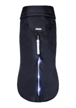 WOUAPY Manteau imperméable pour chien coloris noir LED - Taille 52