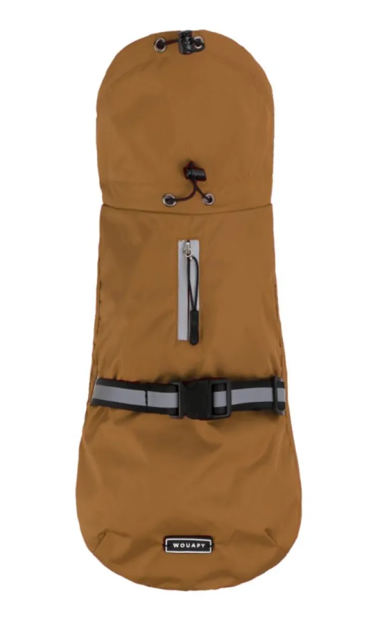 WOUAPY Manteau pour chien coloris camel All Seasons - Taille 60