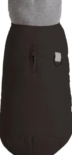 BOBBY Manteau pour chien coloris noir Contraste - Taille 60XL