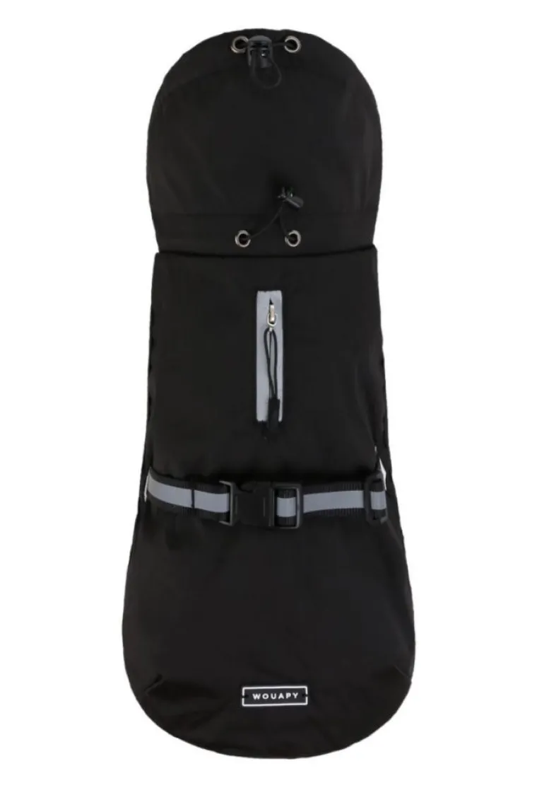 WOUAPY Manteau pour chien coloris noir All Seasons - Taille 80
