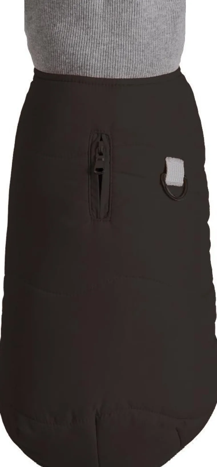 BOBBY Manteau pour chien coloris noir Contraste - Taille 52XL
