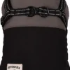 BOBBY Manteau pour chien coloris noir avec harnais et sangle réfléchissante Tour - Taille 25XS