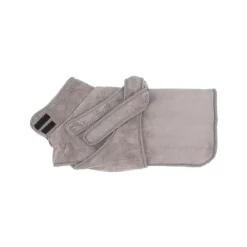 SCRUFFS Manteau ultra absorbant pour chien coloris gris Noodle - Taille S