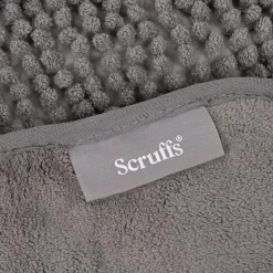 SCRUFFS Manteau ultra absorbant pour chien coloris gris Noodle - Taille M
