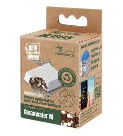 AQUATLANTIS Masse filtrante pour aquarium coloris blanc B-Box cleanwater - Taille M