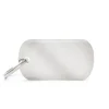 MYFAMILY Médaille basic de militaire petite taille pour chien en chrome argenté