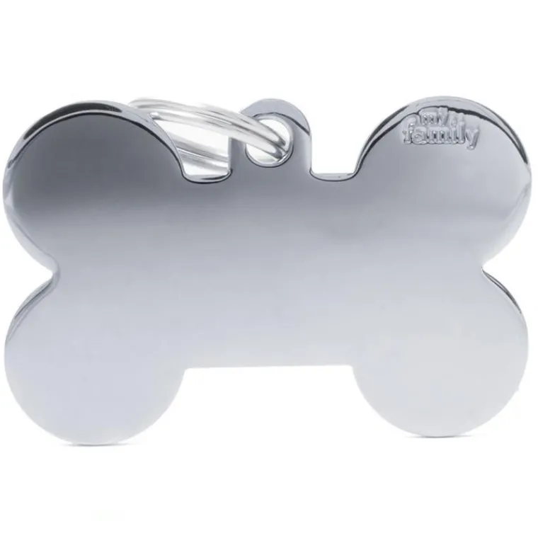 MYFAMILY Médaille basic os XL chromé