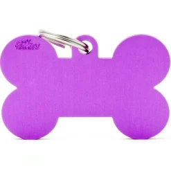 MYFAMILY Médaille en aluminium violet Basic grand os