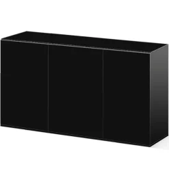 BLUE CORAL Meuble aquarium noir, robuste et durable - CIANO Emotions Pro 150 - 150 cm