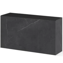 BLUE CORAL Meuble d'aquarium noir marbré CIANO Emotions Pro 150 - 150cm