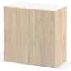 BLUE CORAL Meuble pour aquarium CIANO Emotions Pro 80 - Oak Oasis - Dimensions 80x30x50cm