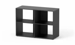 AQUATLANTIS Meuble pour aquarium en bois coloris noir Prestige 100 - 100 x 40 x 73 cm