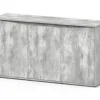 AQUATLANTIS Meuble pour aquarium en bois coloris béton Slpendid 150 - 150 x 40 x 83 cm