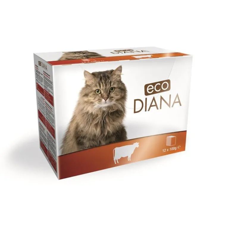 ECO DIANA Émincés au bœuf - 12 pochons de 100 g
