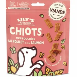LILY'S KITCHEN Mini bouchées au poulet et saumon friandise pour chien Lily’s Kitchen - 70 g