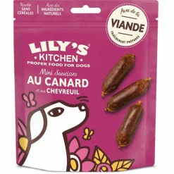 LILY'S KITCHEN Mini saucisses au canard et chevreuil friandise pour chien Lily’s Kitchen - 70 g