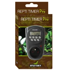 REPTILE PLANET Minuterie électronique pour terrarium coloris noir Repti Timer Pro