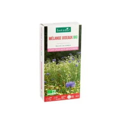 BOTANIC® Mélange de graines pour oiseaux bio - graines à semer (30 m²)