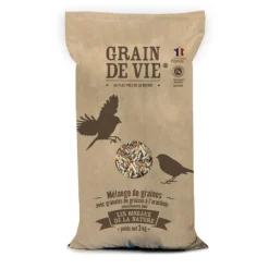GRAIN DE VIE Mélange pour oiseaux de la nature - 3 Kg