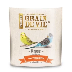 GRAIN DE VIE Mélange premium pour perruches - 850 g