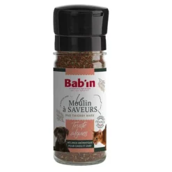 BABIN Moulin à saveurs pour chien et chat à la truite et aux algues Bab'in - 45 g