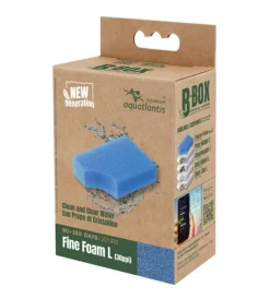 AQUATLANTIS Mousse de filtration fine pour aquarium coloris bleu B-Box fine foam - Taille L