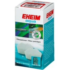 BLUE CORAL Mousse de filtre blanche pour Aqua60/160/200 EHEIM - lot de 2