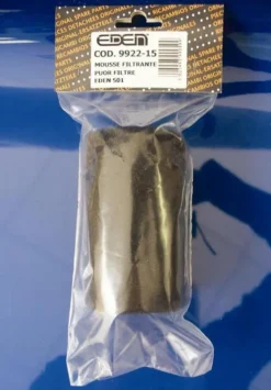 BLUE CORAL Mousse de filtre spécifique, en matériau durable - marque EDEN, modèle 501