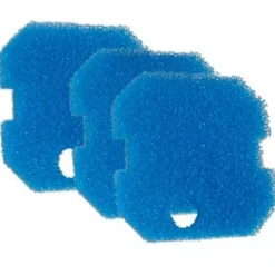 BLUE CORAL Mousse filtrante bleue pour aquarium, série Expérience et Professionnel 150/250, marque EHEIM - lot de 3 pièces