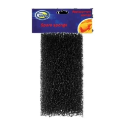 BLUE CORAL Mousse filtrante noire, optimale pour purification, AQUA NOVA - modèle NBF-500